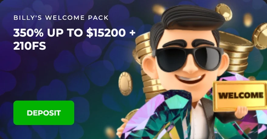 billy billion welcome pack bonus