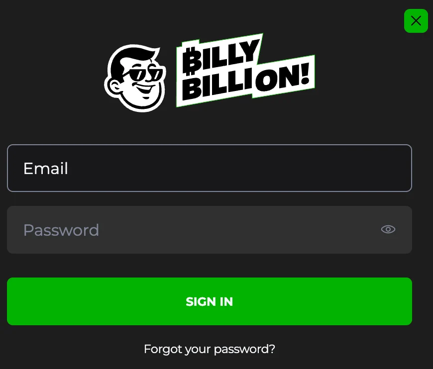 Billy Billion Casino Login